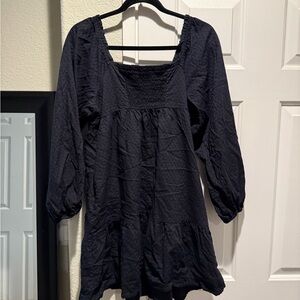 Universal Thread Black Midi Dress